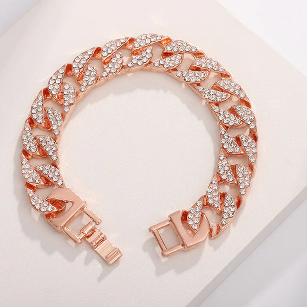 Classy Diamonds Rose Gold - Bracelet
