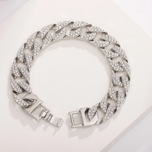 Classy Diamonds Silver - Bracelet