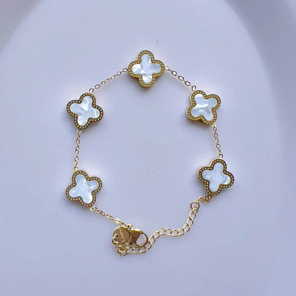 Flower White - Bracelet Style 1